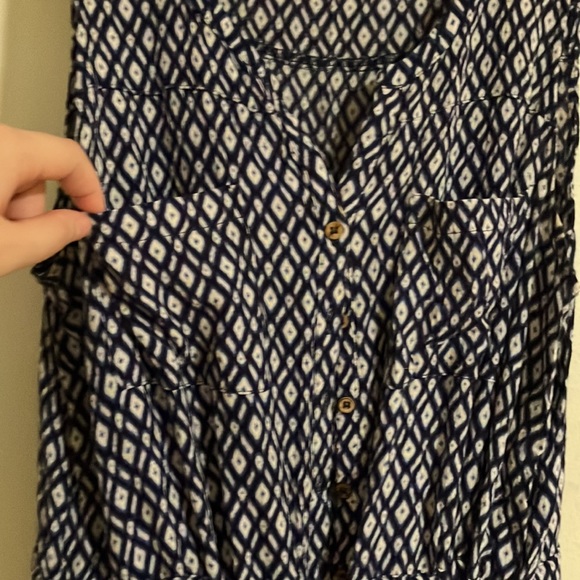 Anthropology button up jumpsuit - Picture 5 of 11